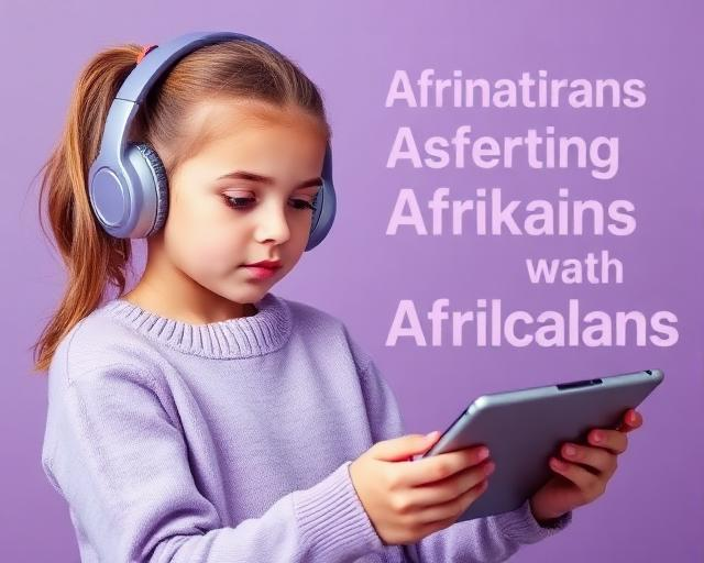 Afrikaans tutoring